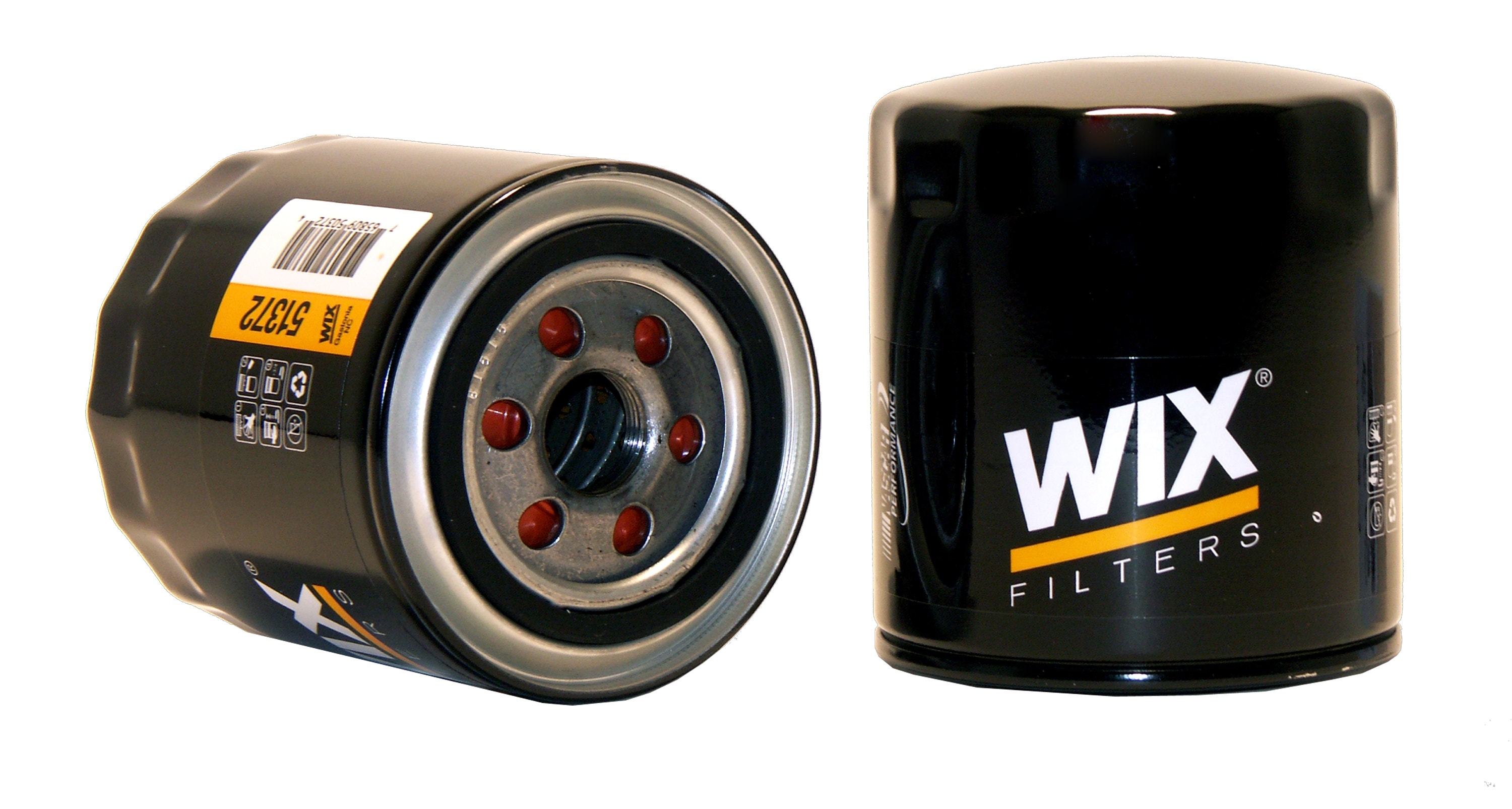Wix Engine Oil Filter P/N:51372  Filters  Oil Filter; Type - Canister, Color -