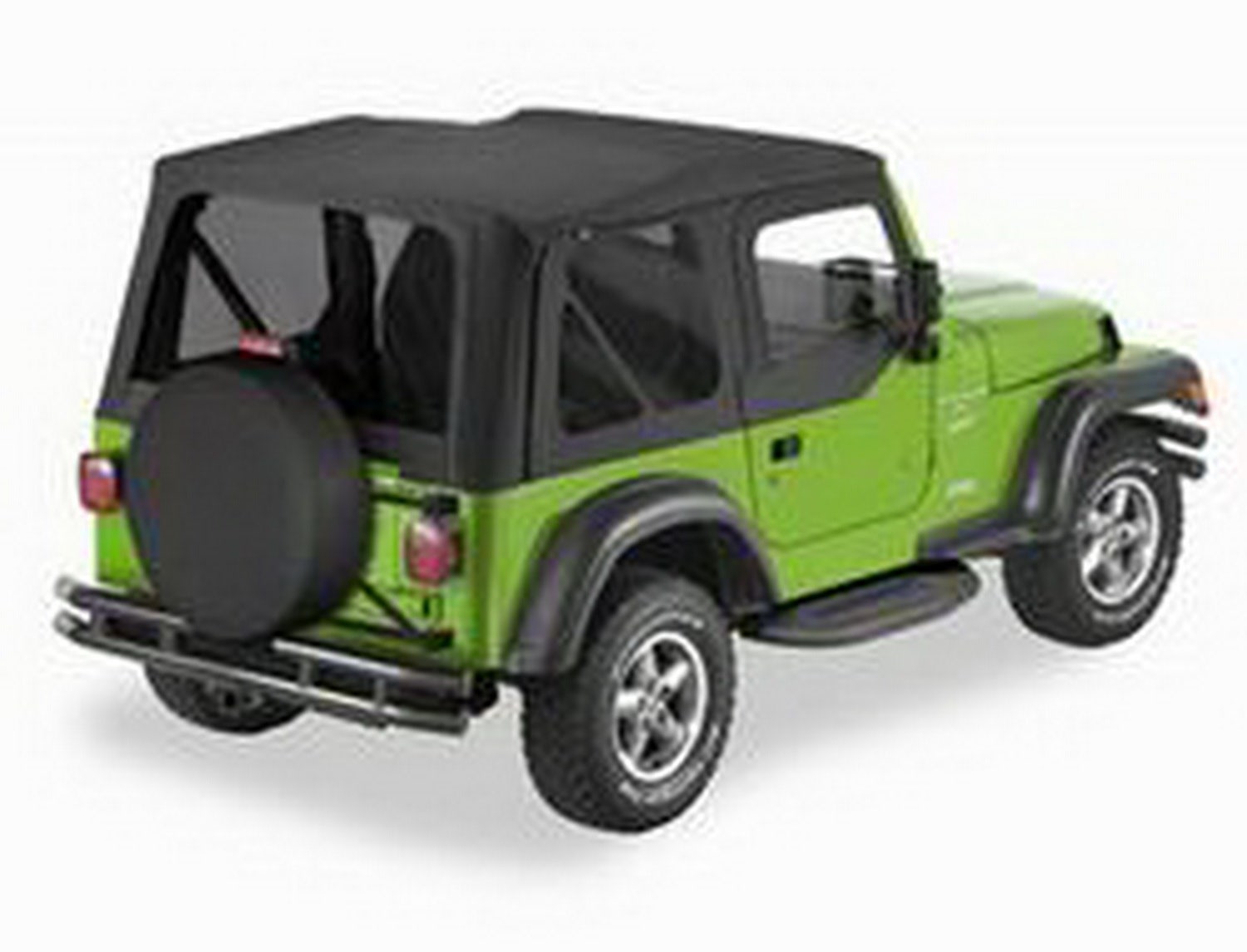 Bestop 5112935 Black Diamond Replace-A-Top For Oem Hardware - Jeep 2003-2006