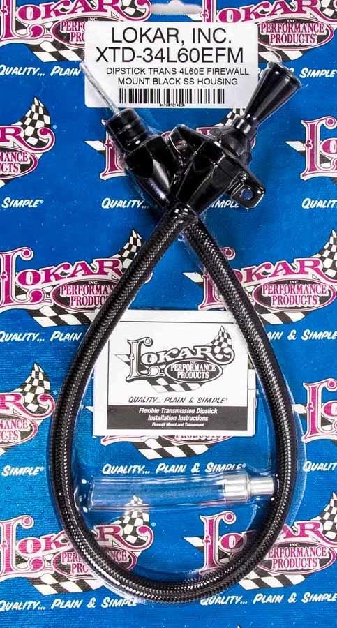 Black Trans Dipstick Gm 4L60e Firewall Mount Black Trans Dipstick Gm 4L60e