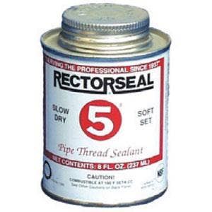 Rectorseal 25631 Pipe Thread Seal 4Oz Rectorseal 25631 Pipe Thread Seal 4Oz