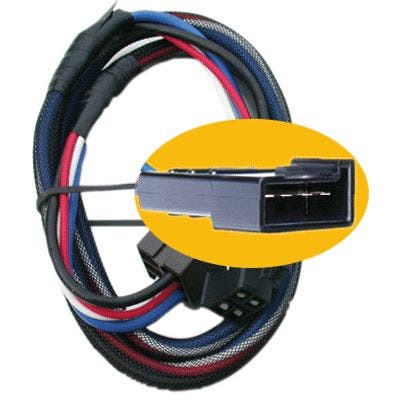 Husky 31871 Brake Controller Wiring Harness With Flat Connector   Brake