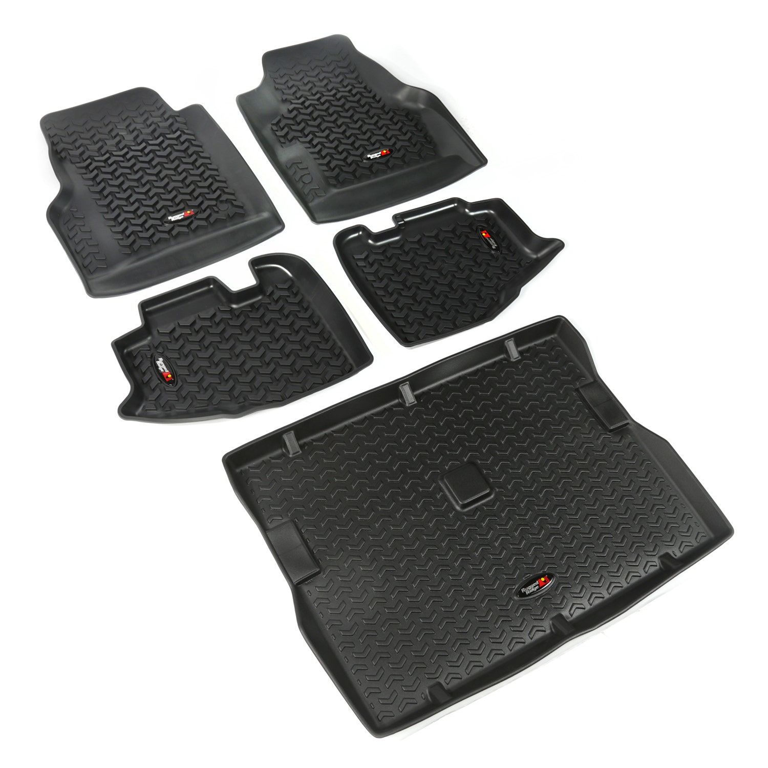 Rugged Ridge 12988.10 All Terrain Floor Liner Fits 97-06 Wrangler (Tj)   All