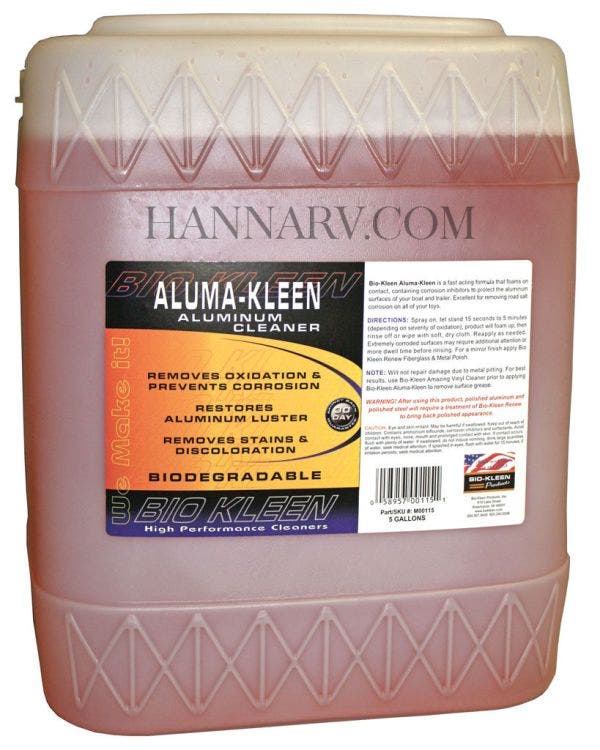 Aluma Kleen 5 Gal  Aluma Kleen Metal Polish  Use - Remove Oxidation/ Stains/