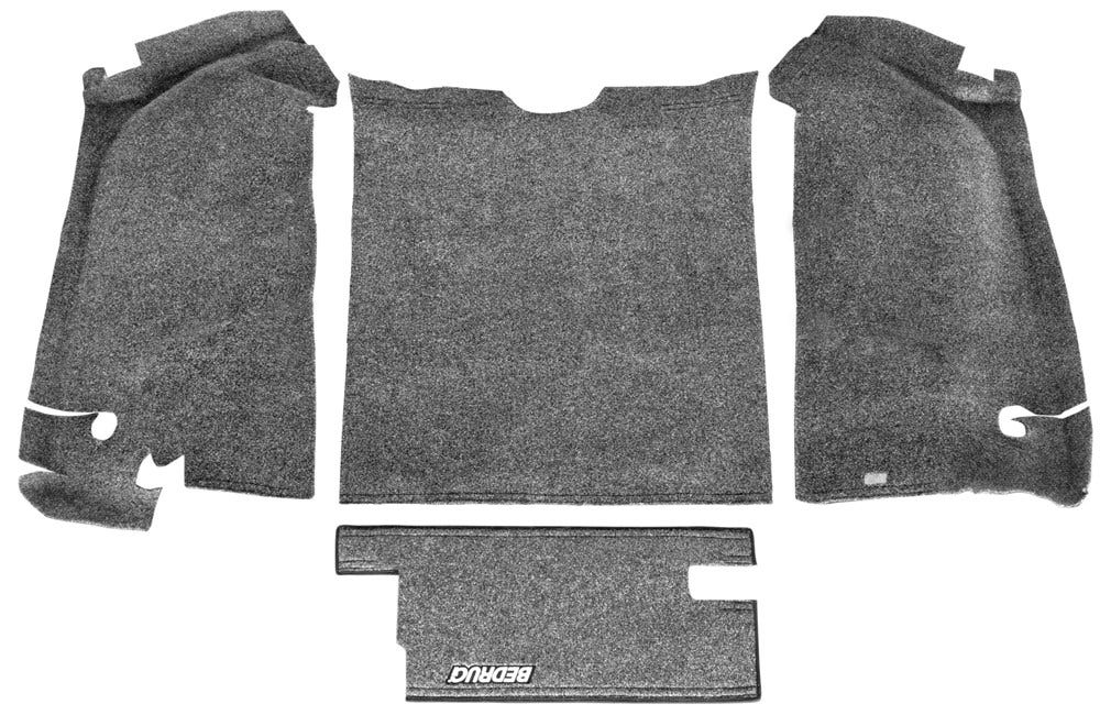 Bedrug Brtj97r Bedrug Cargo Kit Fits 97-06 Wrangler (Tj) Bed Rug  Carpet ; Color