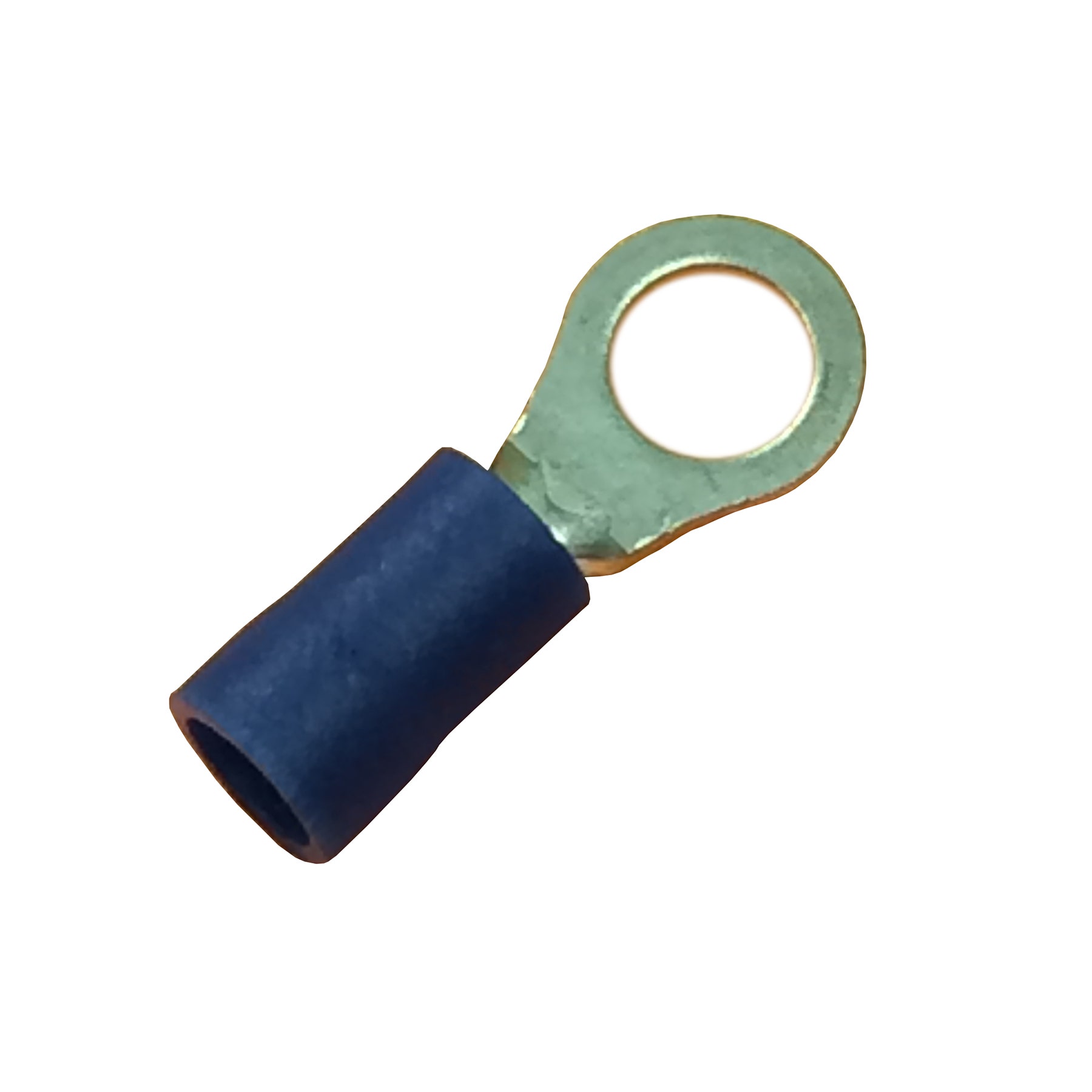 Wirthco 80338 Terminal Blue Ring #10 (100)   Wire Terminal End; Type - #10 Vinyl