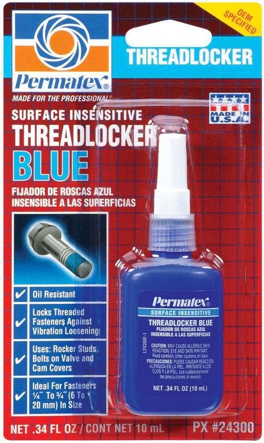 Medium Threadlocker 10Ml Bottle - Blue Medium Threadlocker 10Ml Bottle - Blue