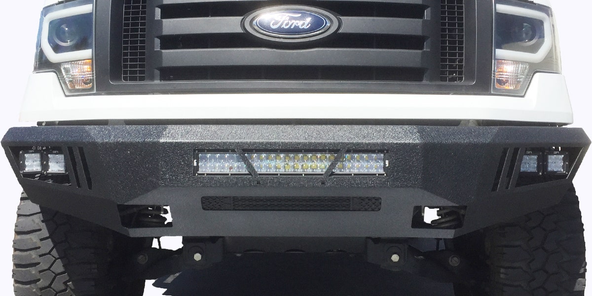 Body Armor Fd-19337 Eco-Series Front Bumper Fits 09-14 F-150  Dsf-5293 Spare