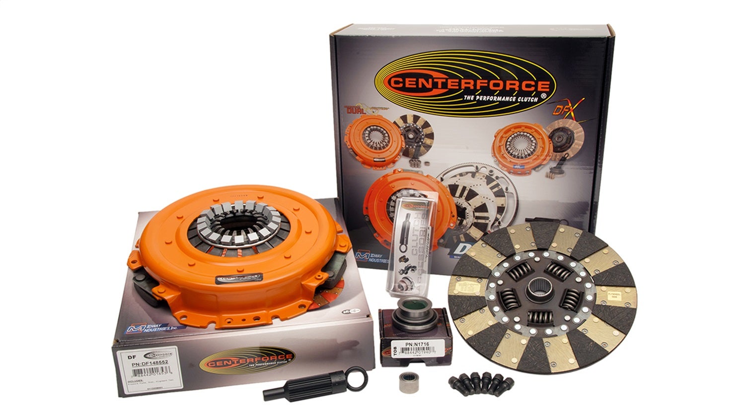 Centerforce Kdf485216 Dual Friction Clutch Kit   Dual Friction Clutch Kit