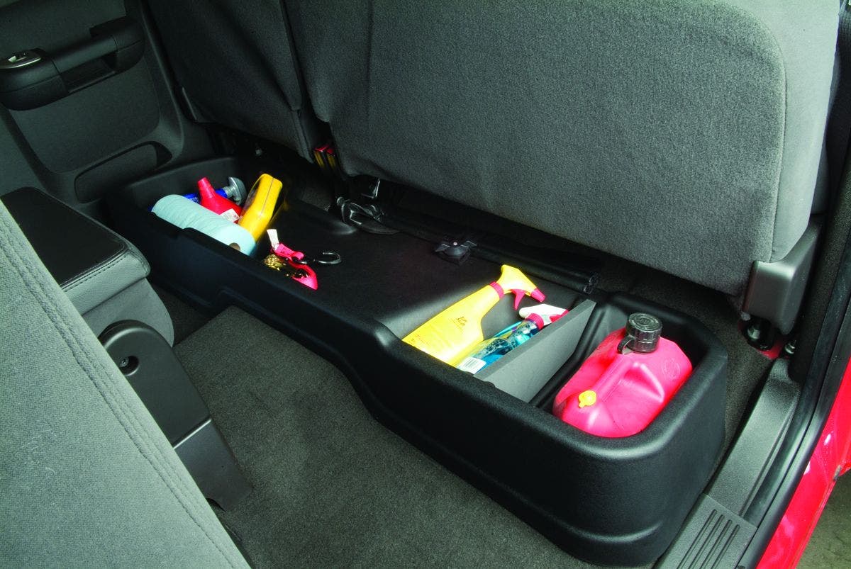 Husky Liners 09011 Gearbox Under Seat Storage Box   Gearbox Under Seat Storage