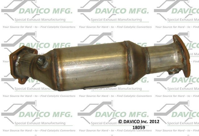 Davico Mfg Catalytic Converter P/N:18059  Catalytic Converter P/N: