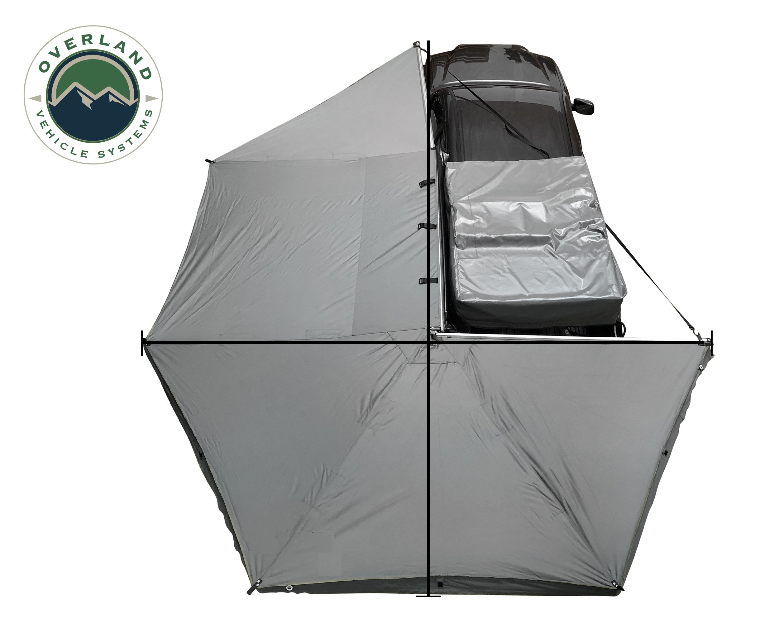 Nomadic Awning 270 - Dark Gray Cove Nomadic Awning 270 - Dark Gray Cove