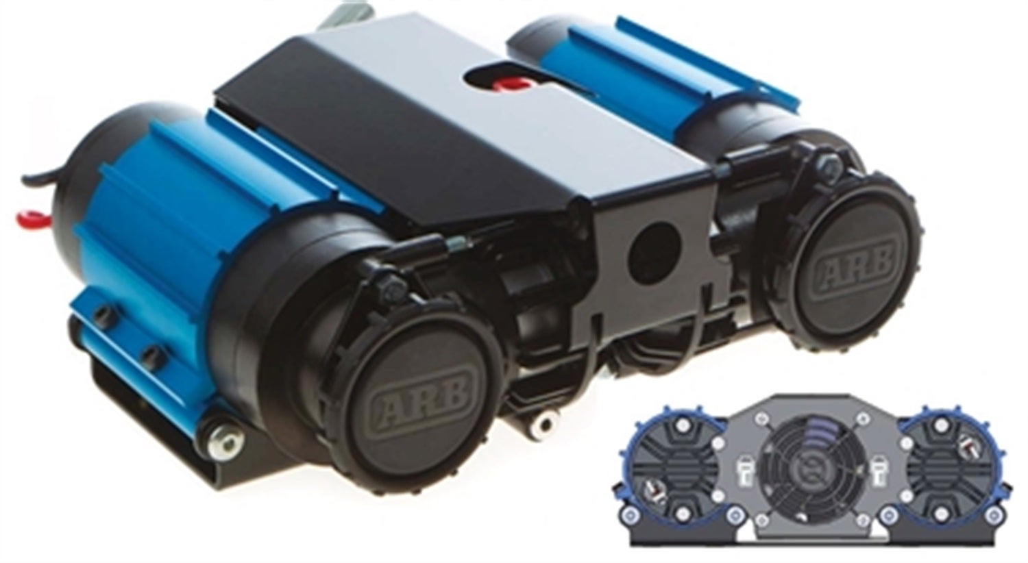 Arb 4X4 Accessories Ckmta12 Twin Air Compressor Kit  Usa  Differential Locker
