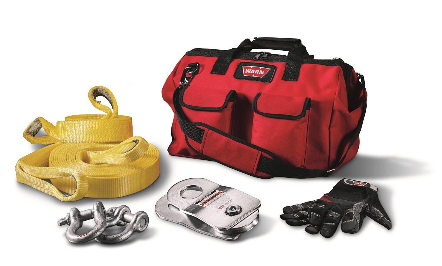 Warn 88900 Medium Duty Winching Accessory Kit  Industries  Winch Rigging Kit;
