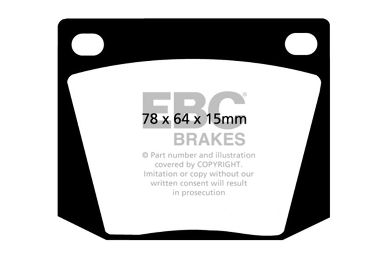 Ebc Brakes Dp2169 Greenstuff 2000 Series Sport Brake Pads   Greenstuff 2000