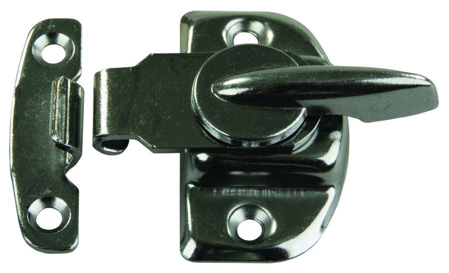 Jr Products 11725 Sash Lock   Window Latch; Color - Silver, Finish - Chrome