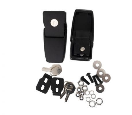 Rampage 76337 Hood Catch Kit Fits 18-24 Gladiator Wrangler (Jl)   Hood Catch Kit