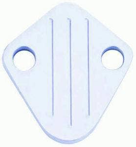 Polished Alum Bb Chevy Block Off Plate Polished Alum Bb Chevy Block Off Plate