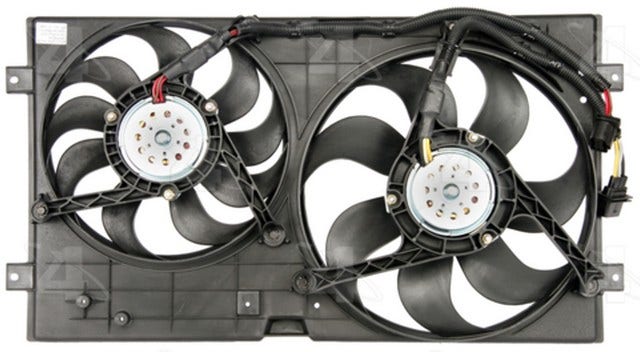 Four Seasons Dual Radiator And Condenser Fan Assembly P/N:75371  Dual Radiator