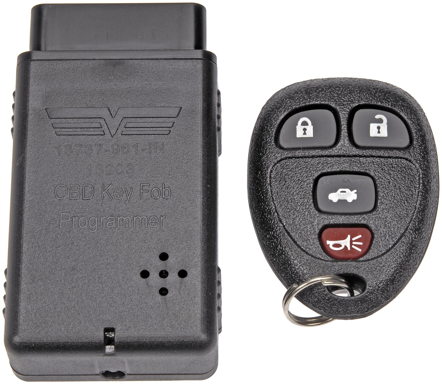 Dorman - Help Keyless Entry Transmitter P/N:13735 Key Fob  Color - Black,