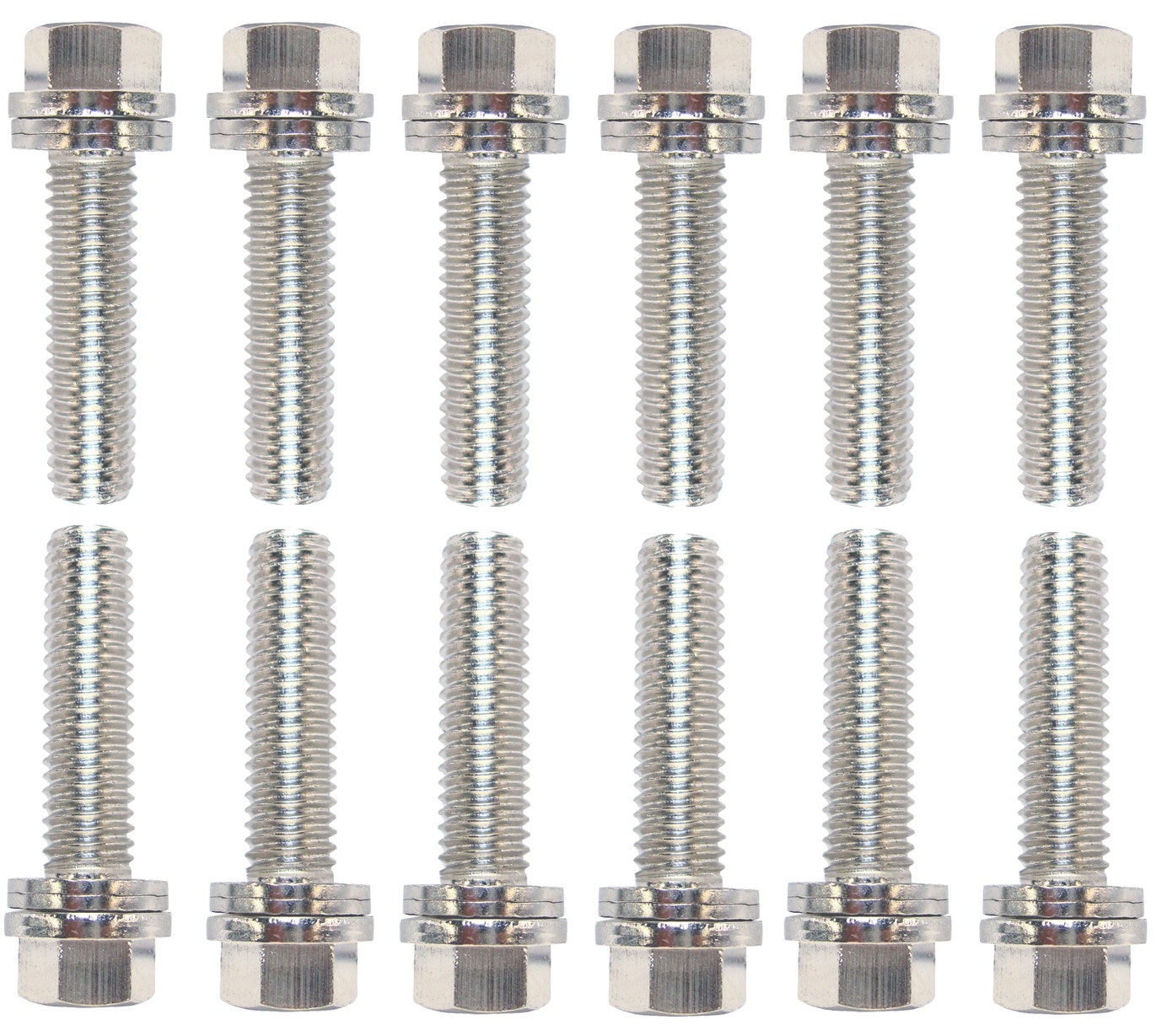 Proform 66754 Bolt   Exhaust Header Bolt  Quantity - Set Of 12, Head Type - Hex