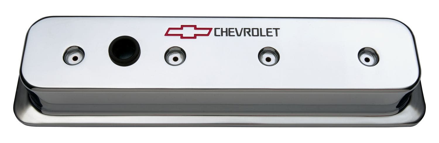 Proform 141-132 Sbc Chrome Die Cast Center Bolt Valve Cover  Parts 141-105 Valve
