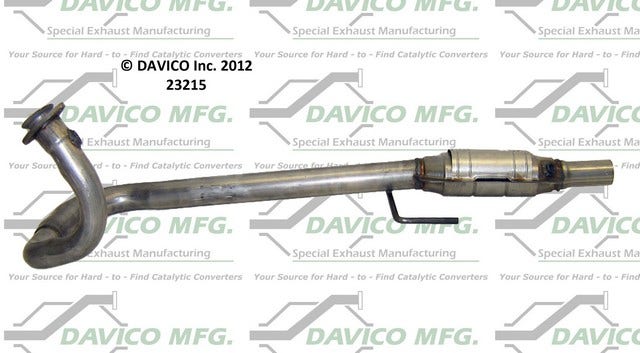 Davico Mfg Catalytic Converter P/N:23215  Catalytic Converter P/N: