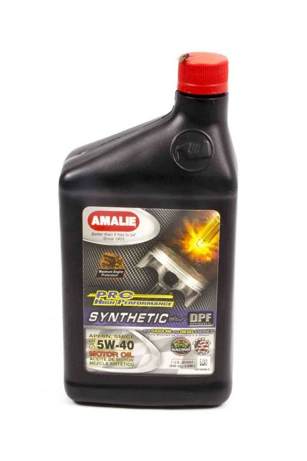 Amalie (65696-56) 5W-40 Pro High Performance Synthetic Blend Motor Oil - 1 Quart