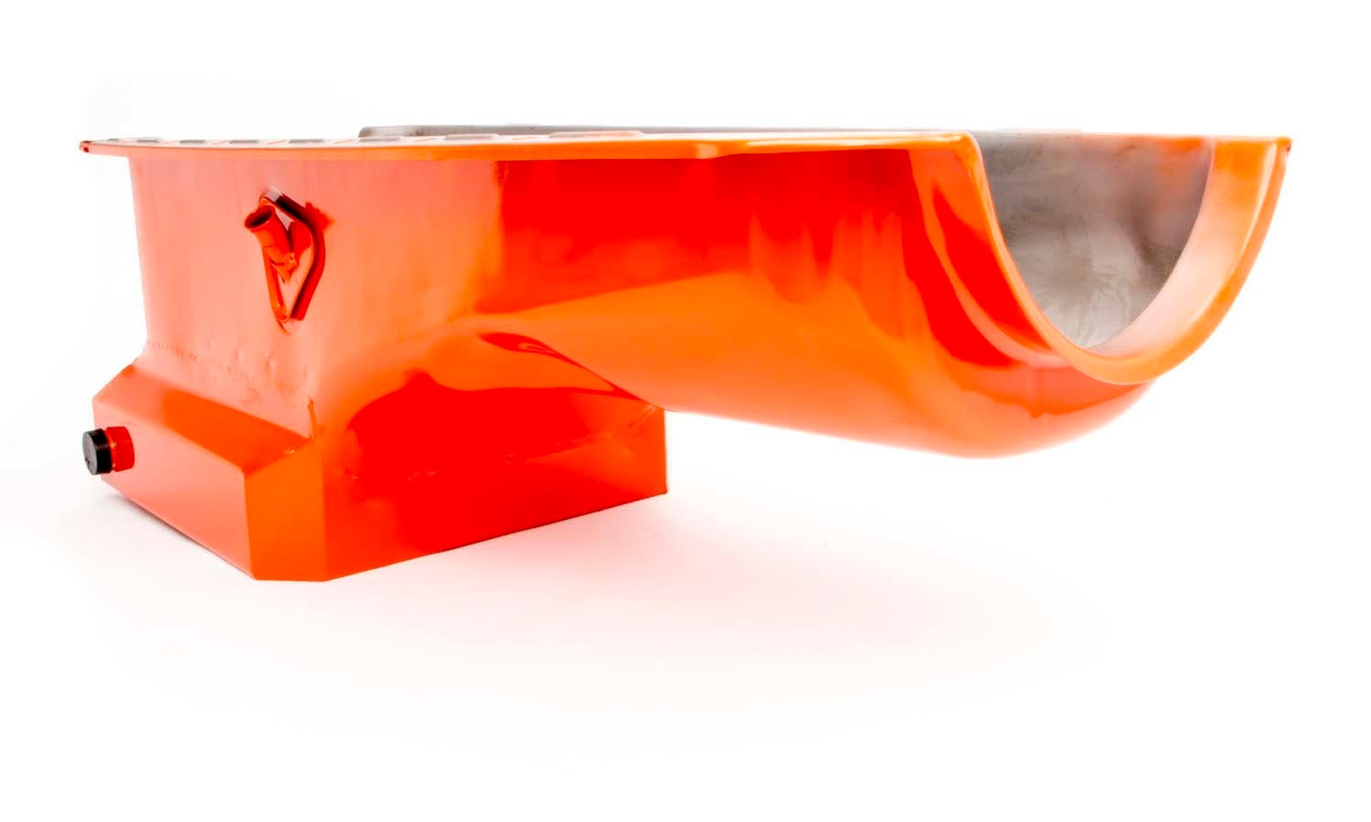 Racing Power Company R9729 Orange Drag Race Oil Pan For Big Block Chevy   Orange