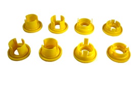 Kdt910   Subframe Mount Bushing  Color - Yellow, Material - Synthetic Elastomer,