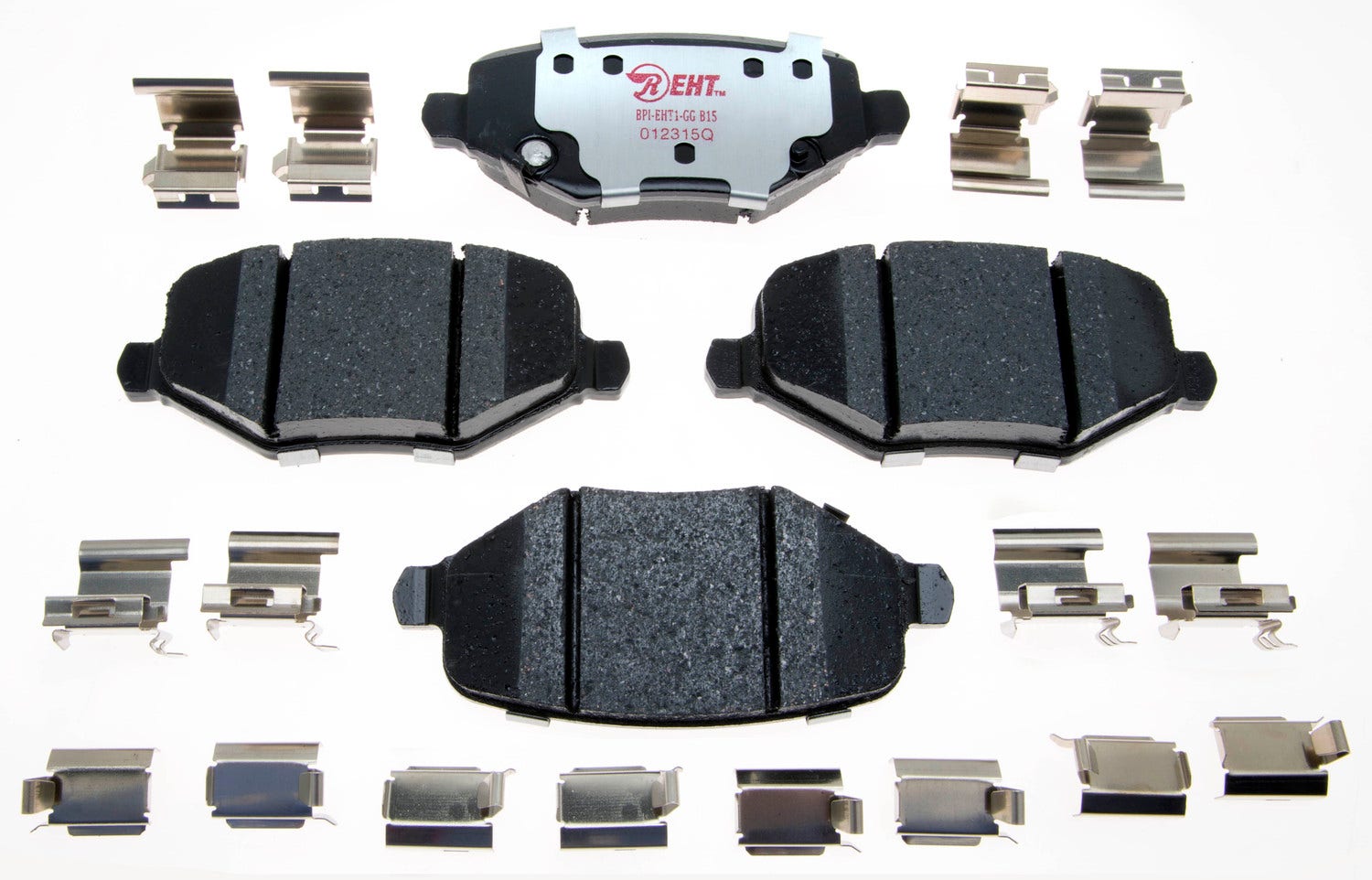 Raybestos Brakes Disc Brake Pad Set P/N:Eht1719h   Brake Pad Enhanced Hybrid