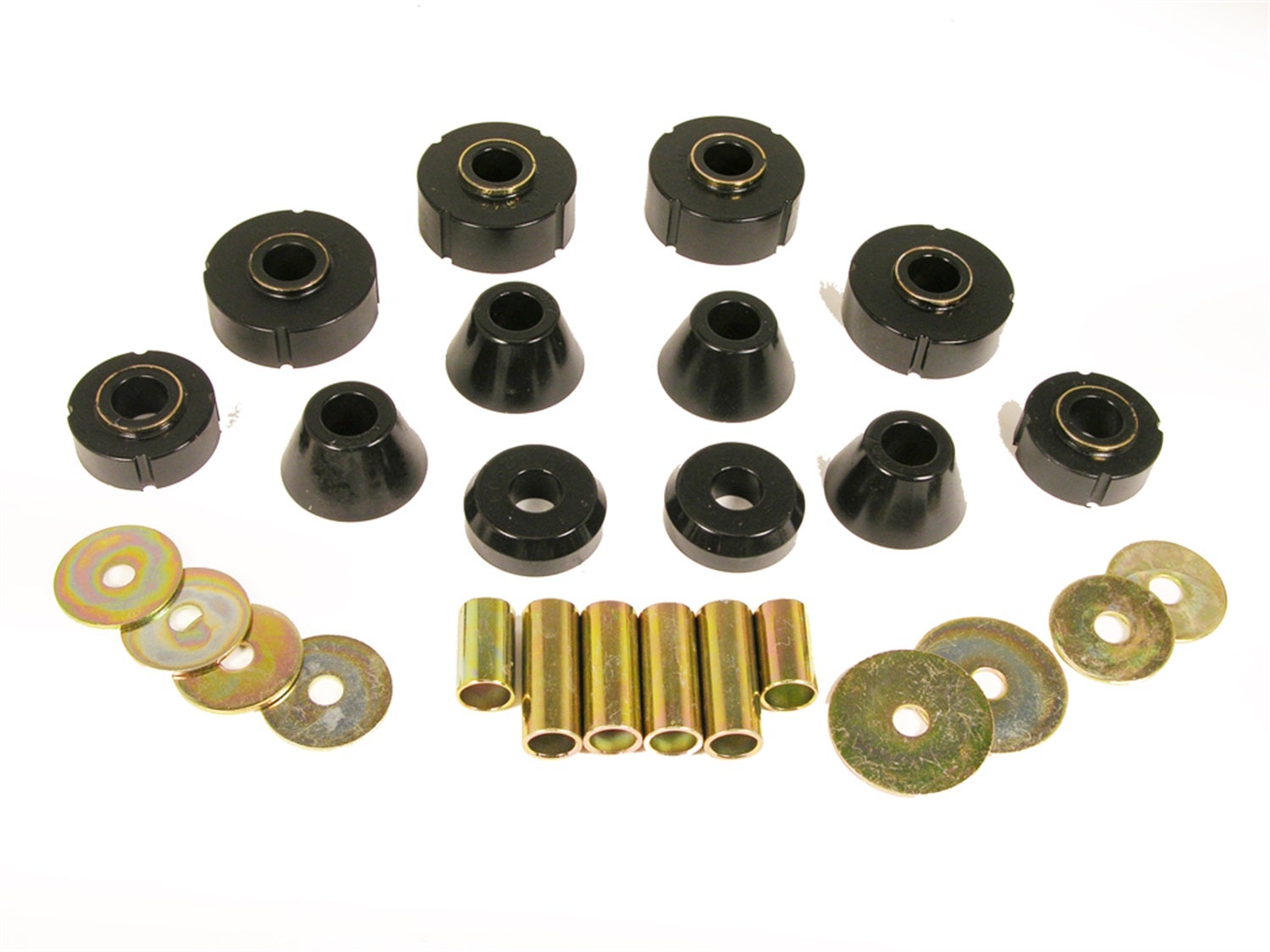 Prothane 7-101-Bl Body And Cab Mount Bushing Kit   Body And Cab Mount Bushing