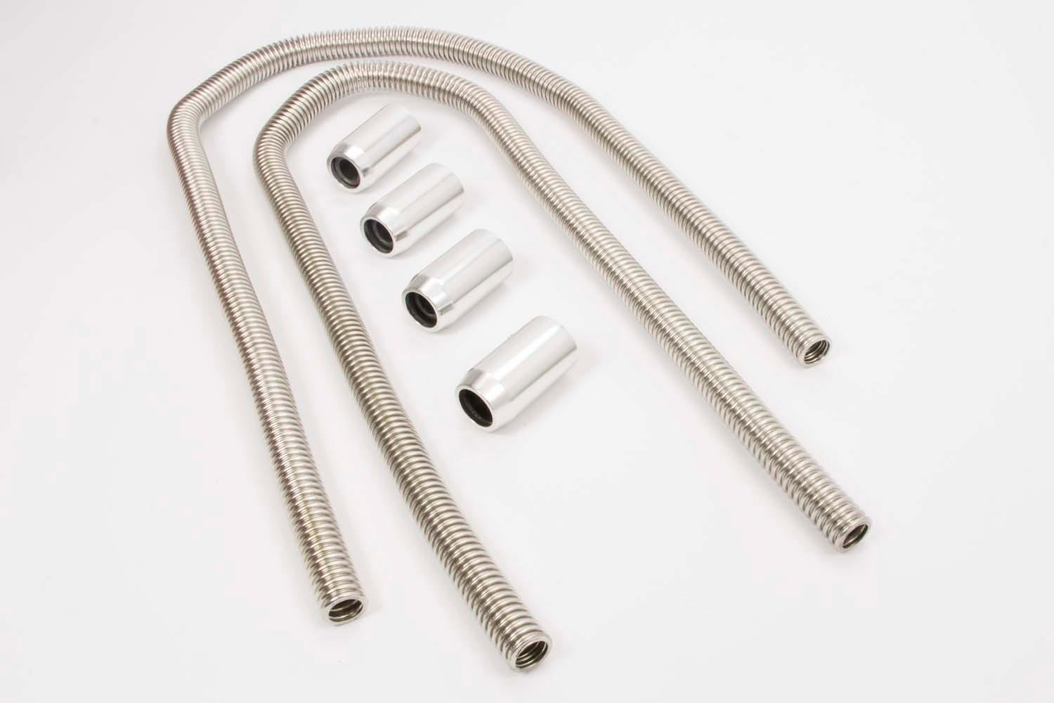 Racing Power Company R7313 2-44" Stainless Steel Radiator Heater Hose Kit With