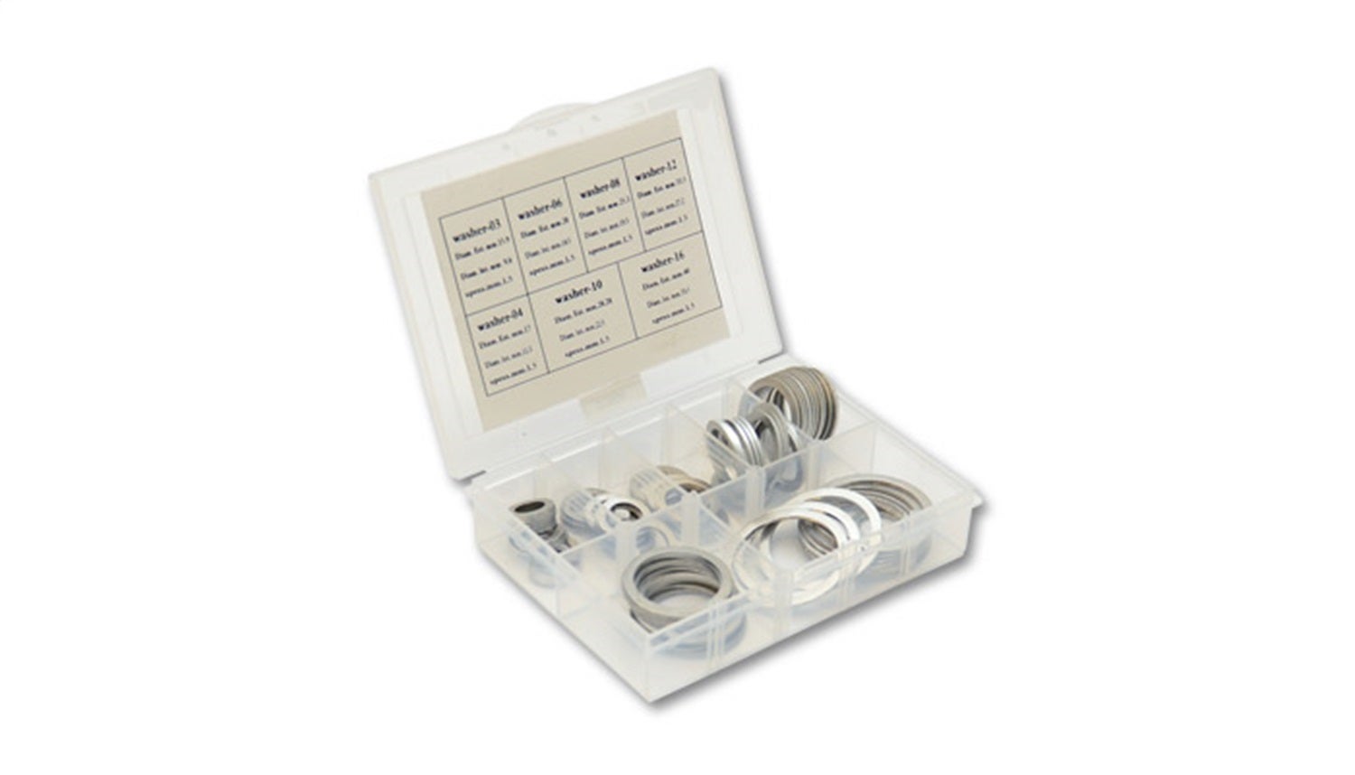 Vibrant Performance 20998 Box Set Of Crush Washers  20970S Hose End Fitting