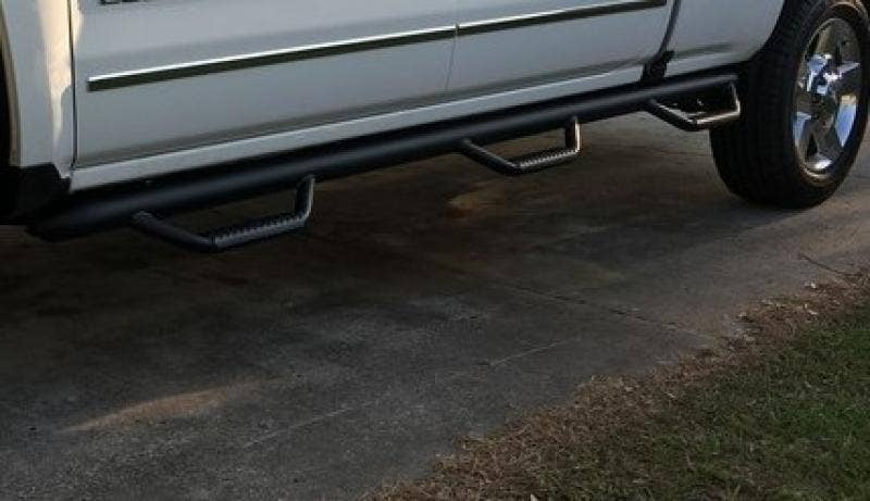 N-Fab F17105cc-6 Wheel To Wheel Nerf Step Bar W/Bed Access   Nerf Bar - Truck