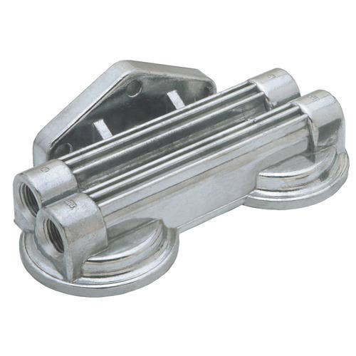 Trans-Dapt 1030 Dual Remote Filter Base Trans Dapt  Oil Filter Relocation