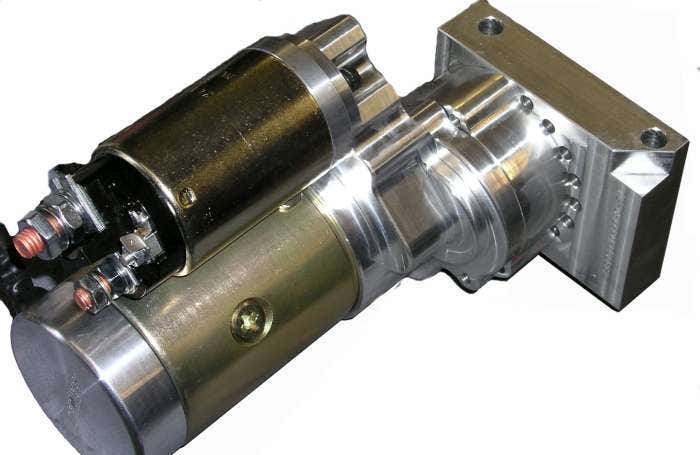 Meziere Ts400 Heavy Duty Offset Starter For Chevy V8 168 Tooth   Heavy Duty