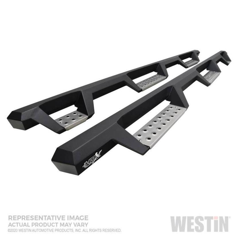Westin 56-5347752 Hdx Stainless Drop Wheel To Wheel Nerf Step Bars Steel