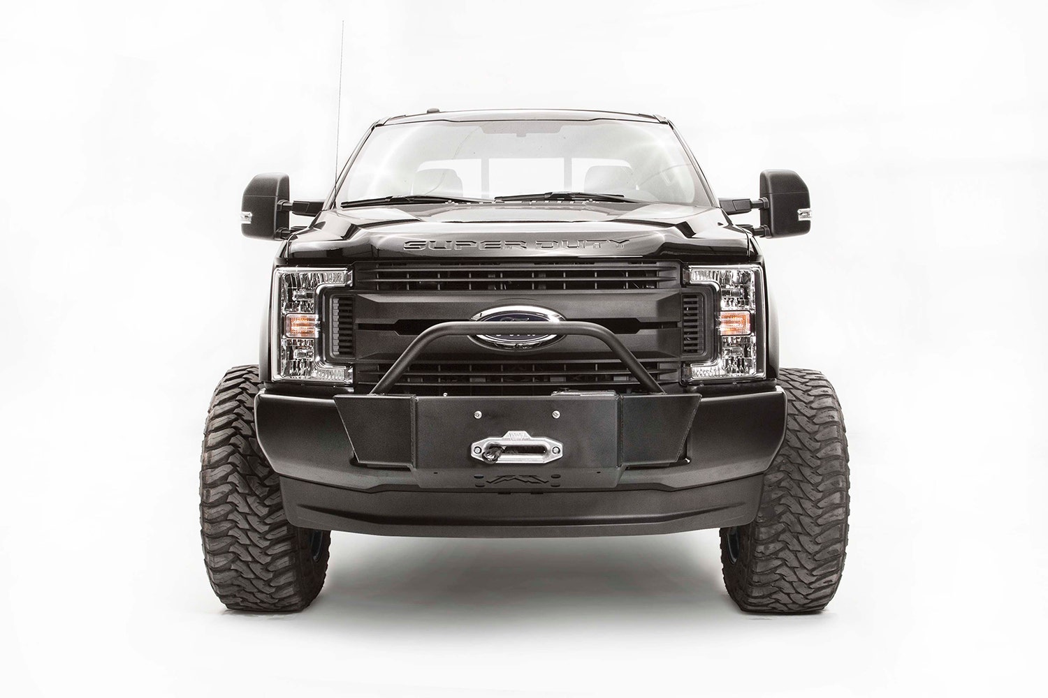 Fab Fours Fs17-N4160-1 Large Frame Winch Mount   Winch Mount; Compatibility - Up