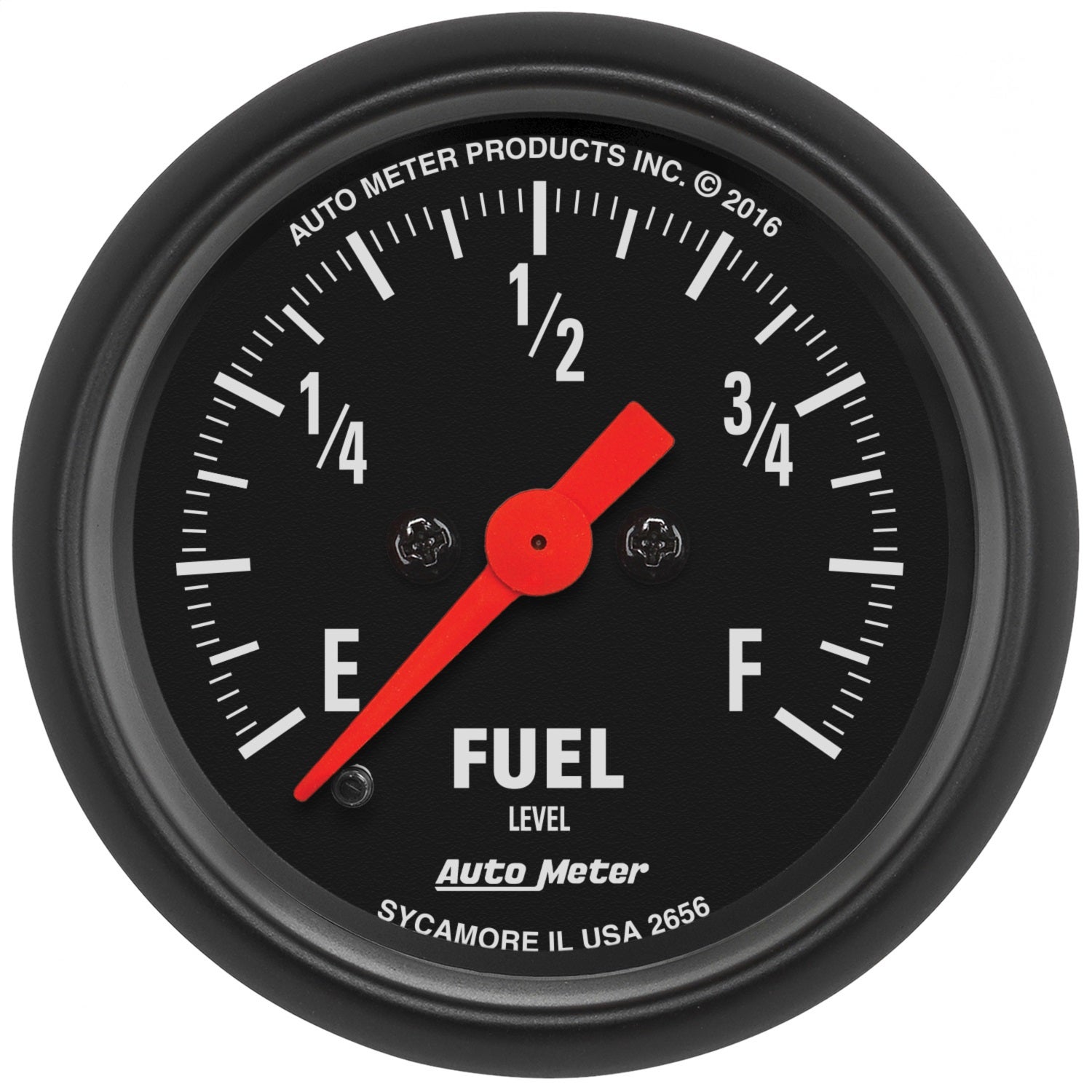 Autometer 2656 Z-Series Electric Fuel Level Gauge   Z-Series Electric Fuel Level