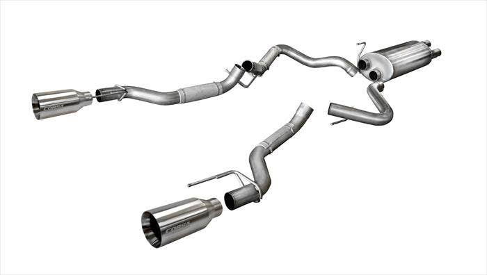 Corsa Performance 14397 Sport Cat-Back Exhaust System Fits 17-20 F-150   Sport