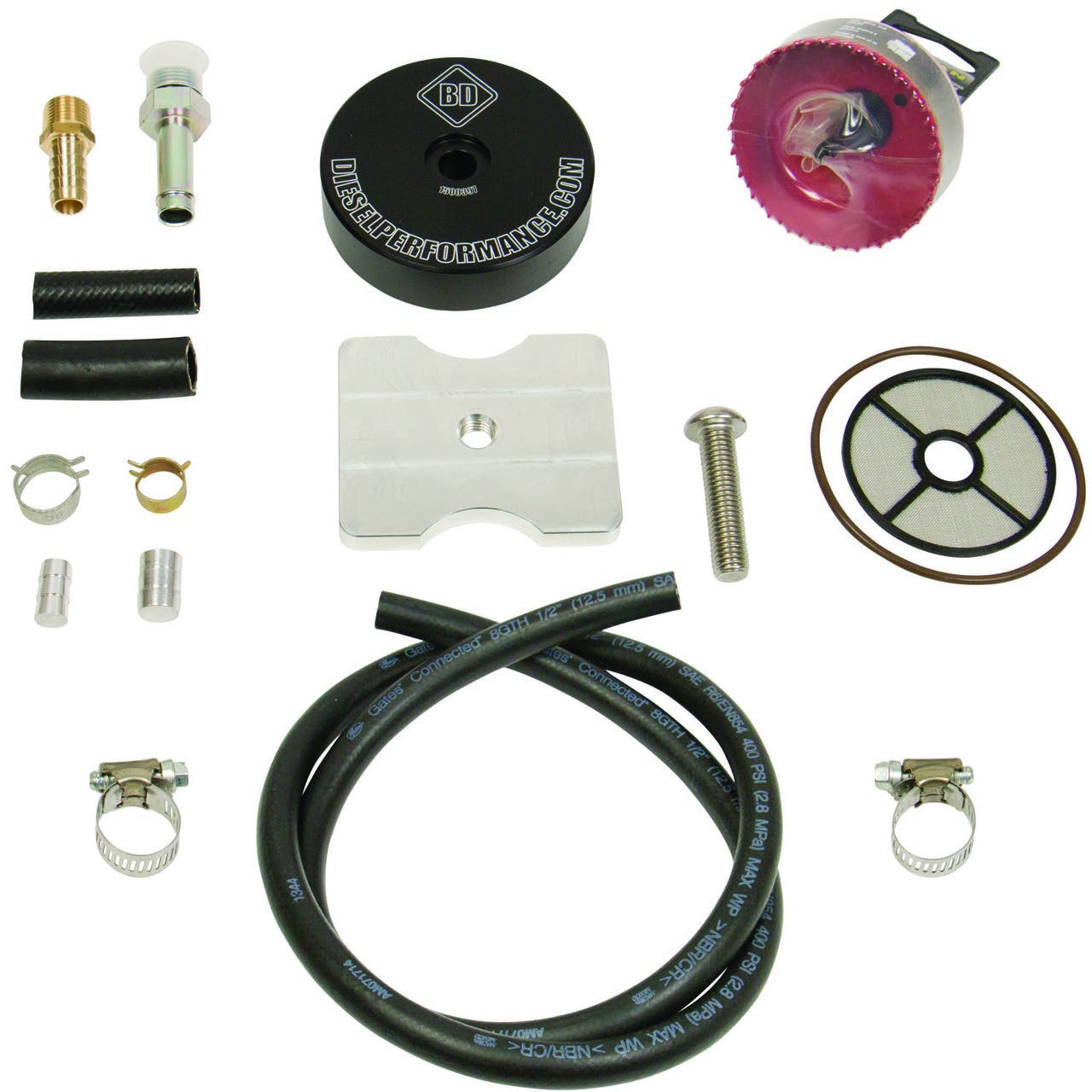 Bd Diesel 1050330 Flow-Max Tank Sump Kit   Fuel Tank Sump Flow-Max; Includes