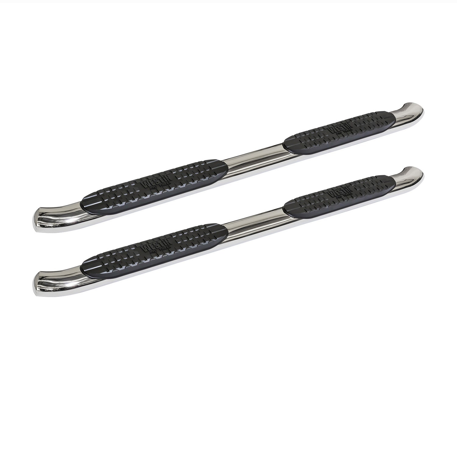 Westin 21-23560 Pro Traxx 4 Polished Ss Oval Nerf Step Bars   Ram 1500 Crew Cab
