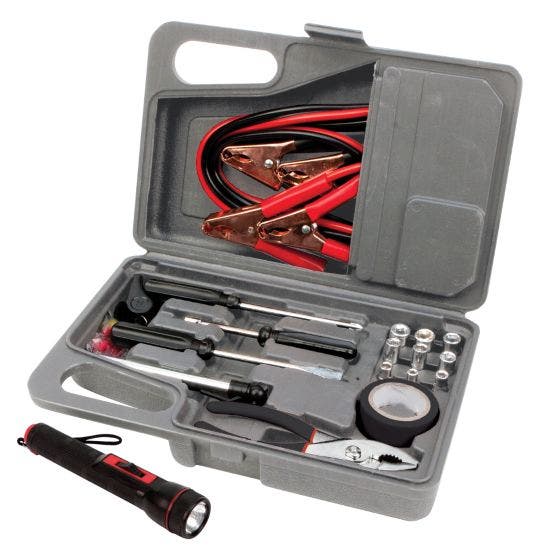 Performance Tool W1556 Commuter Emergency Roadside Safety Tool Kit   Emergency