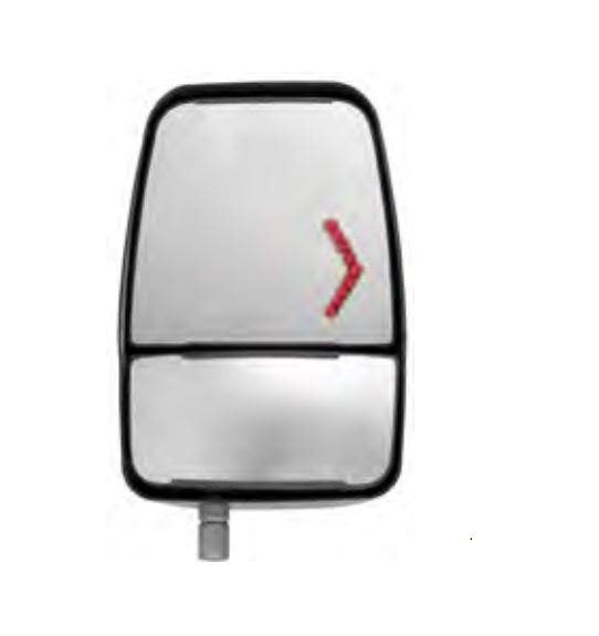 Velvac 709449 Replacement Convex Glass   Exterior Mirror Glass  Height (In) -