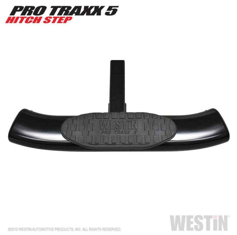 Westin 21-50015 Black Pro Traxx 5 Hitch Step 27" Step For 2" Receiver   Black