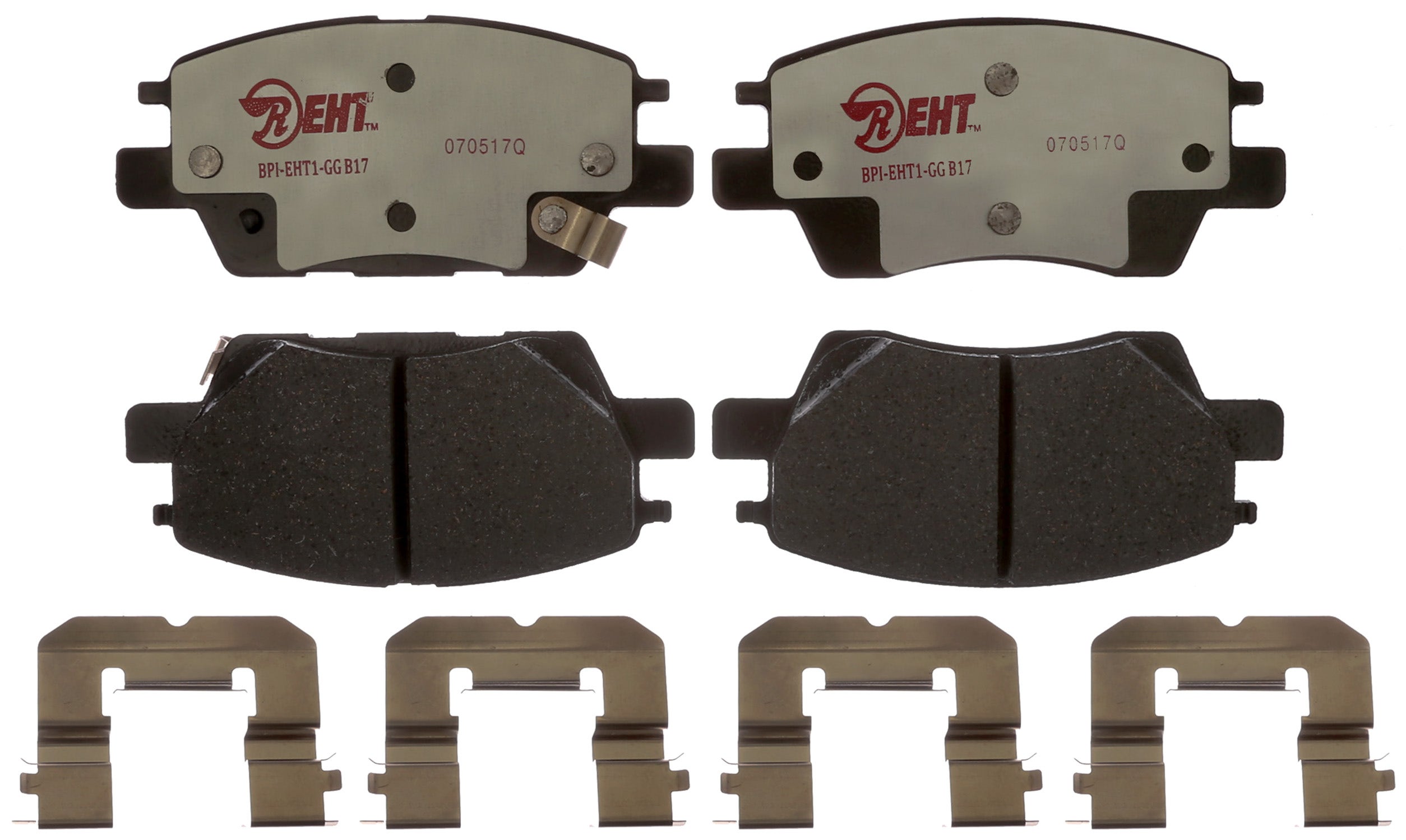 Raybestos Brakes Disc Brake Pad Set P/N:Eht1915h  Disc Brake Pad Set P/N: