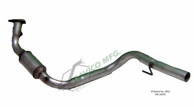 Davico Mfg Catalytic Converter P/N:19375  Catalytic Converter P/N:
