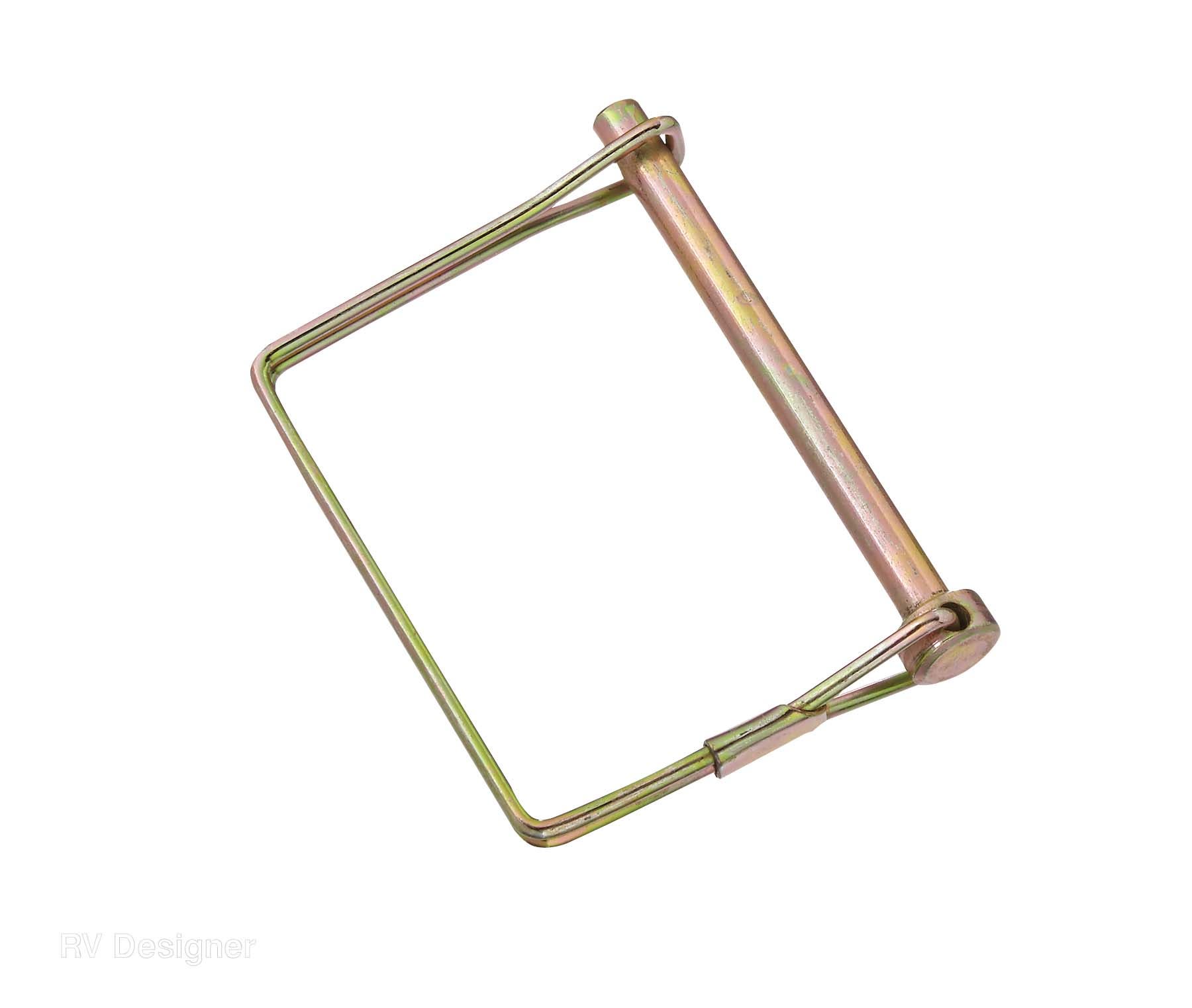 Rv Designer H430, Safety Lock Pin,┬Á 1/4 Inch X┬Á 2-1/2 Inch, Outside Rv Towing