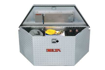 Jobox 48" Aluminum Extra Wide Trailer Tongue Box - 410000D   Tool Box  Type -