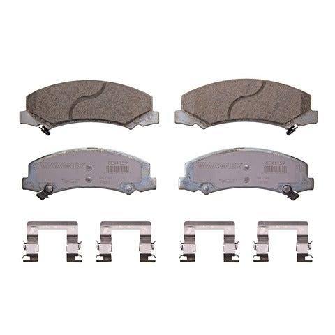 Wagner Brake Disc Brake Pad Set P/N:Oex1159  Disc Brake Pad Set P/N: